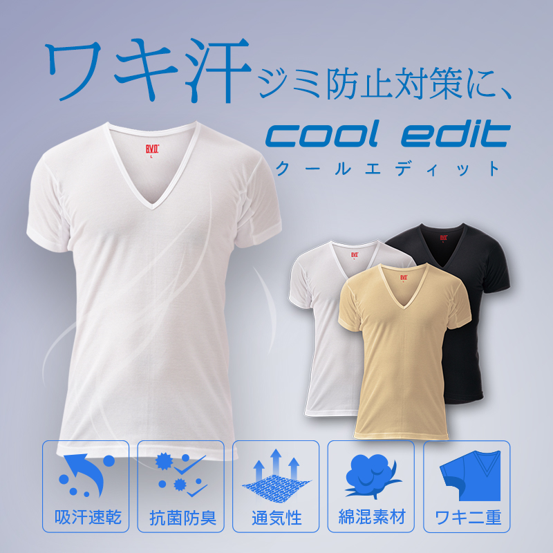 WEB限定販売BVDクールエディット